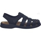 Josef Seibel Max 74 "G" széles fekete szandál 47