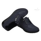 Waldlaufer Orthotritt Bronx Kaleido női sötétkék félcipő "K" széles 44