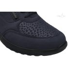 Waldlaufer Orthotritt Bronx Kaleido női sötétkék félcipő "K" széles 44