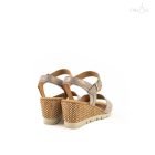 Gabor 62 042 94 női fényes szürke szandál 42 1/2