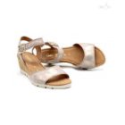 Gabor 62 042 94 női fényes szürke szandál 42 1/2