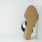 fitters lika fekete női szandál 44