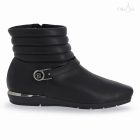 piccadilly 147199 fekete női bokacsizma 42